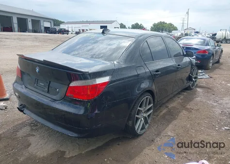 2006 BMW 530I из США, поврежденный, VIN WBANE73526CM42791